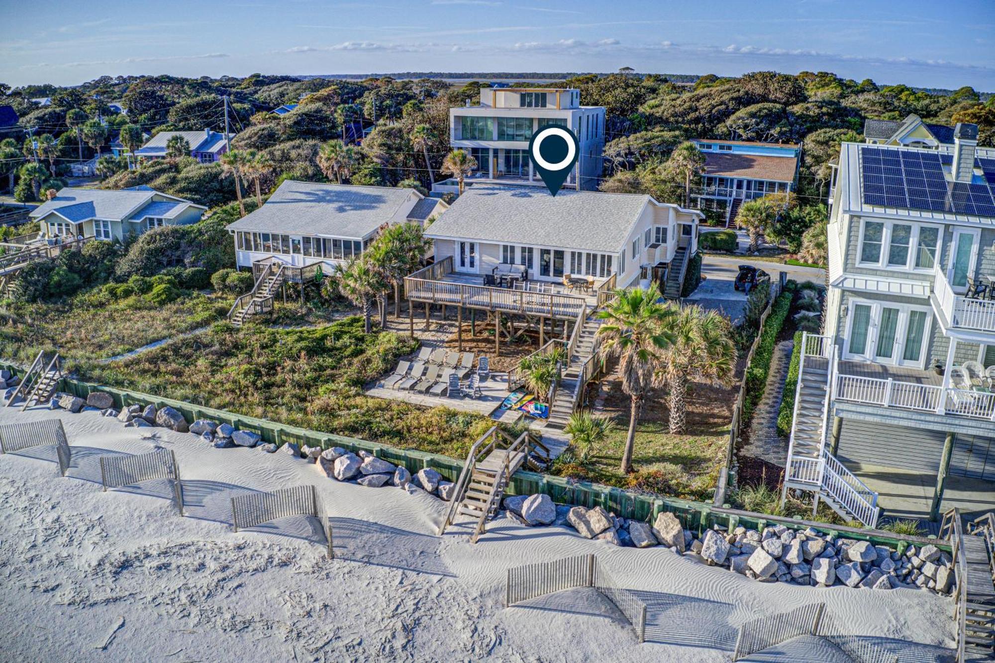 Just Beachy Villa Folly Beach Buitenkant foto