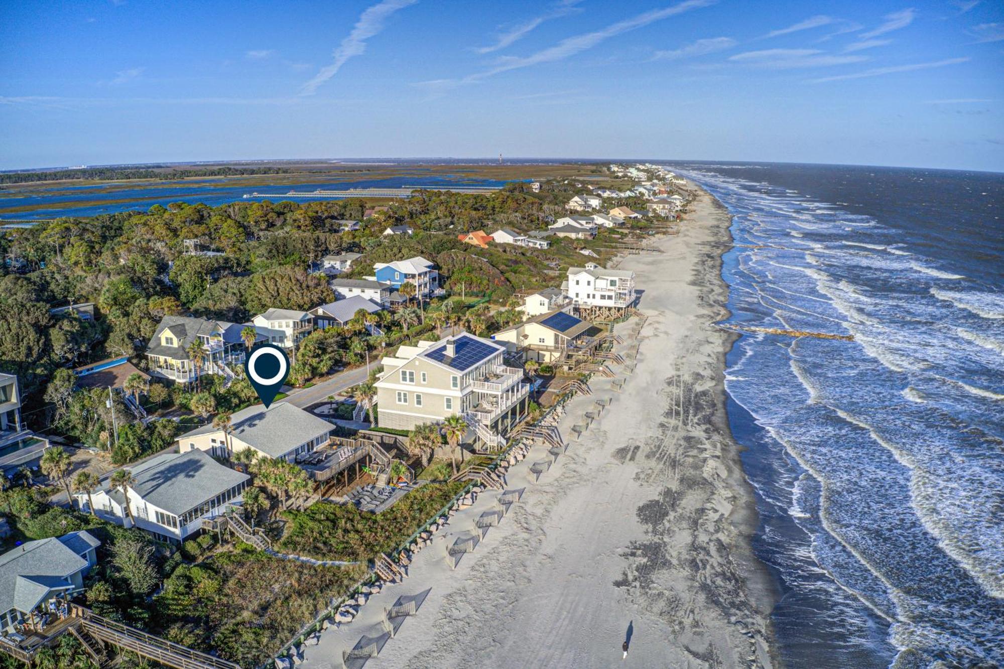 Just Beachy Villa Folly Beach Buitenkant foto