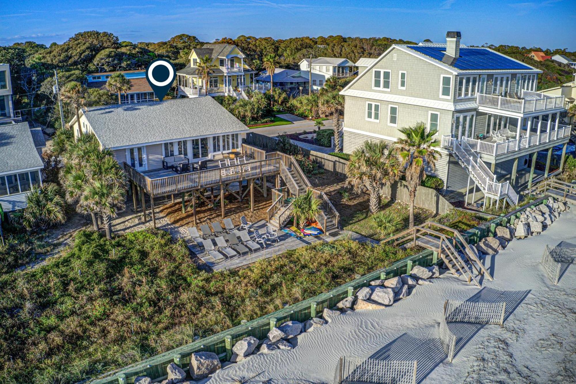 Just Beachy Villa Folly Beach Buitenkant foto